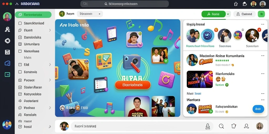 Tantangan harian yang menambah keseruan permainan.