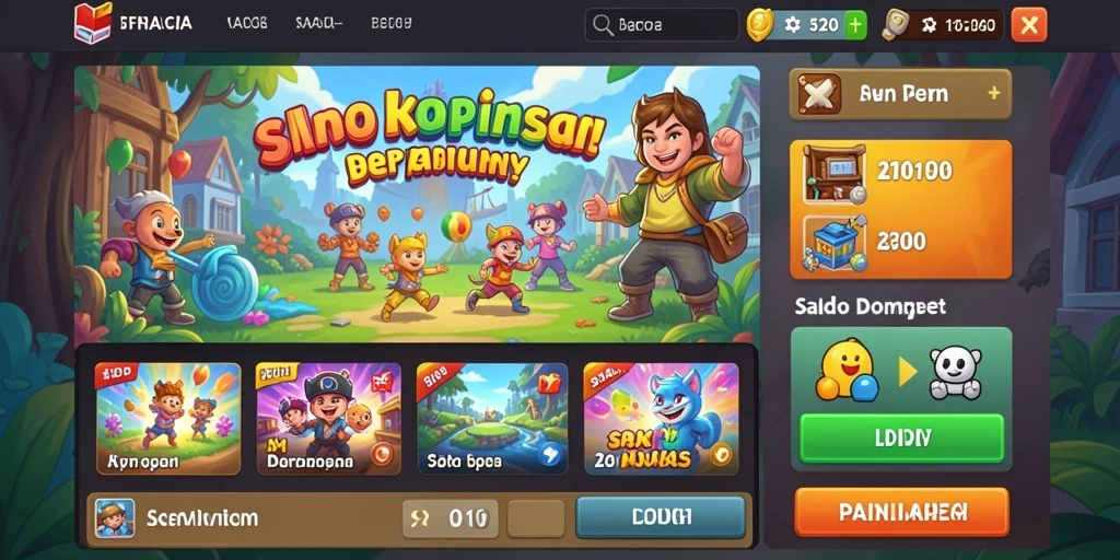 Sistem hadiah menarik untuk setiap jenis permainan.