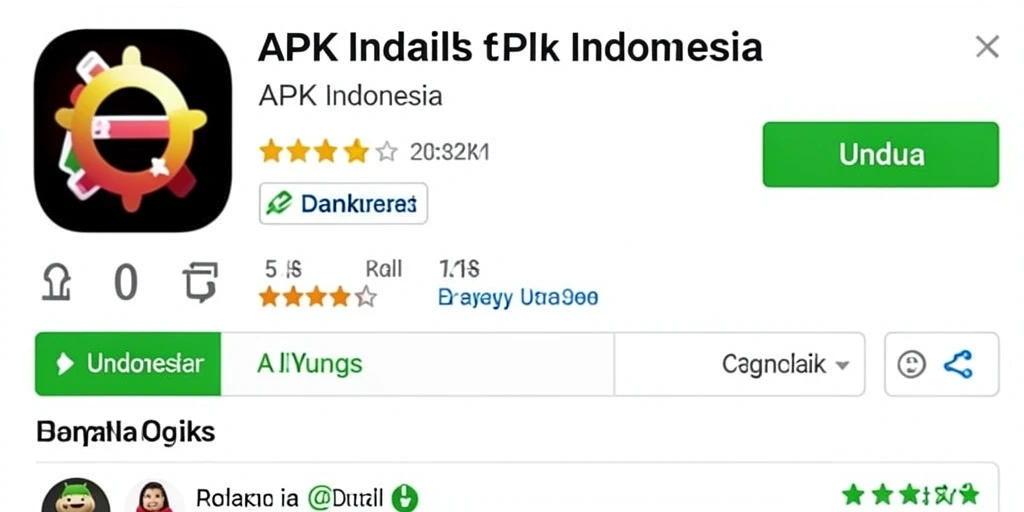 Visualisasi grafis yang menawan dari dalam game.