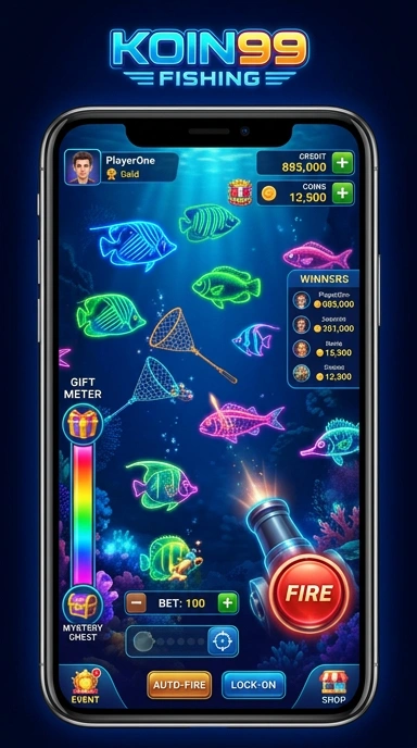koin99 — layar beranda
